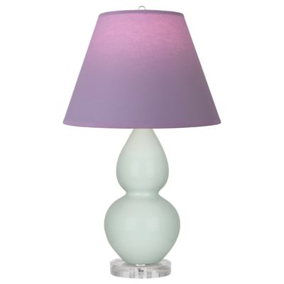 Double Gourd Lucite Accent Table Lamp