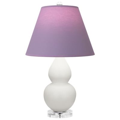 Double Gourd Lucite Accent Table Lamp