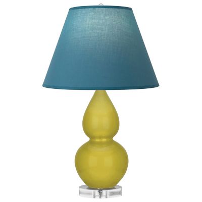 Double Gourd Lucite Accent Table Lamp