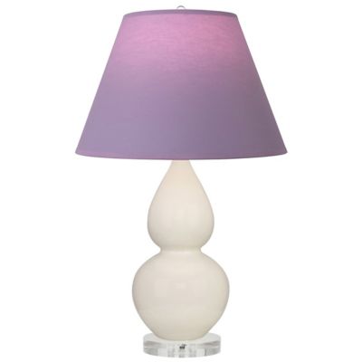 Double Gourd Lucite Accent Table Lamp