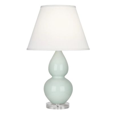 Double Gourd Lucite Accent Table Lamp by Robert Abbey