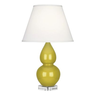 Double Gourd Lucite Accent Table Lamp