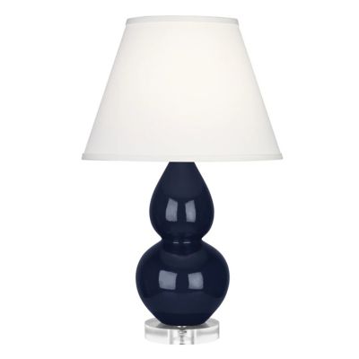 Double Gourd Lucite Accent Table Lamp