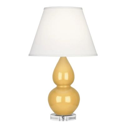 Double Gourd Lucite Accent Table Lamp