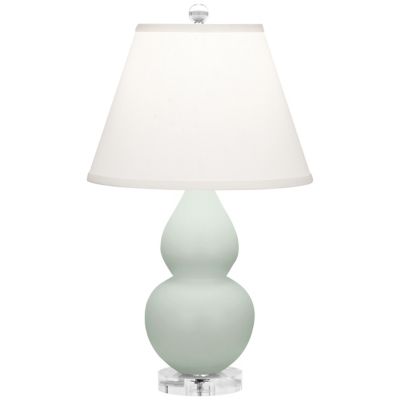 Double Gourd Lucite Accent Table Lamp
