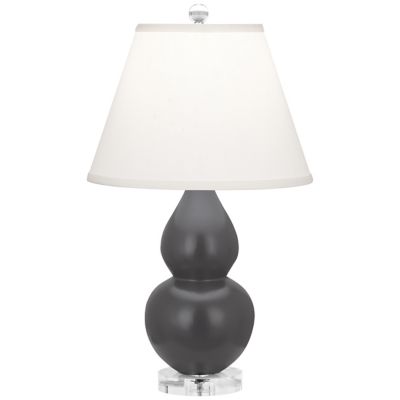 Double Gourd Lucite Accent Table Lamp