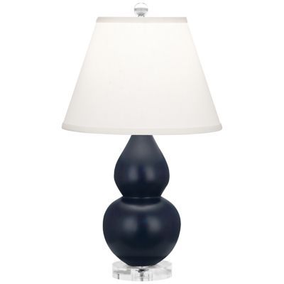 Double Gourd Lucite Accent Table Lamp