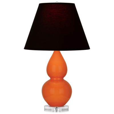 Double Gourd Lucite Accent Table Lamp