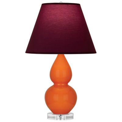 Double Gourd Lucite Accent Table Lamp