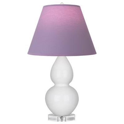 Double Gourd Lucite Accent Table Lamp