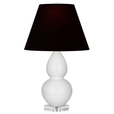 Double Gourd Lucite Accent Table Lamp