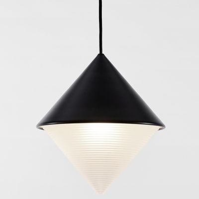 Half and Half Cone Pendant Light