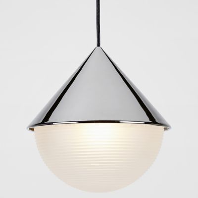 Half and Half Hemisphere Pendant Light