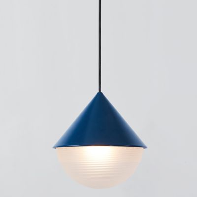 Half and Half Hemisphere Pendant Light