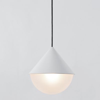 Half and Half Hemisphere Pendant Light