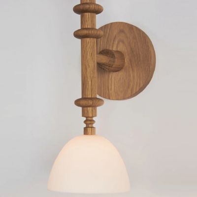 Shown in White Oak finish, Detail shot