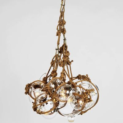 Knotty Bubbles Chain Chandelier