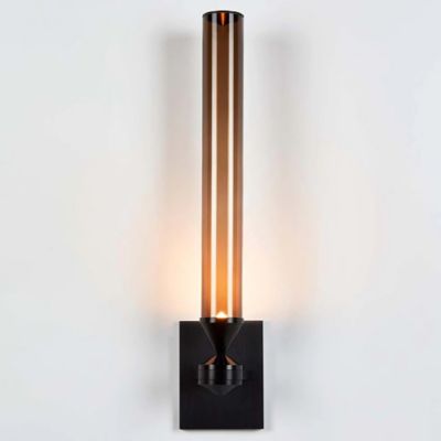 Shown in Black finish, Smoke Glass color