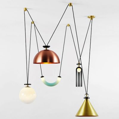 Shape Up 5-Piece Chandelier