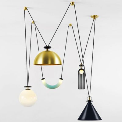 Shape Up 5-Piece Chandelier