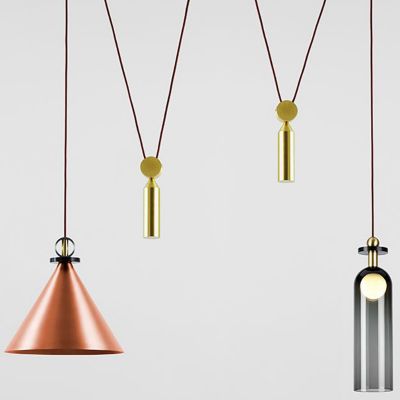 Shape Up Double Chandelier