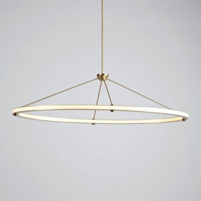 Halo Oval Pendant Light