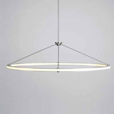 Halo Oval Pendant Light