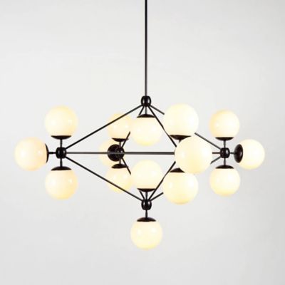 Modo 4 Sided Chandelier - 15 Globes