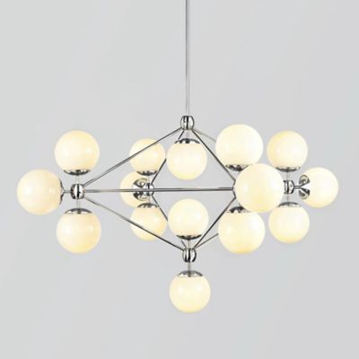 Modo 4 Sided Chandelier - 15 Globes