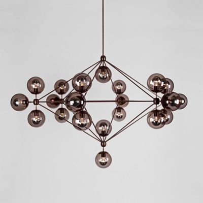 Modo 6 Sided Chandelier - 21 Globes