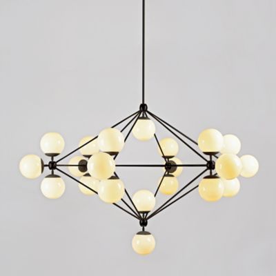 Modo 6 Sided Chandelier - 21 Globes