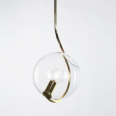 Fiddlehead Pendant Light