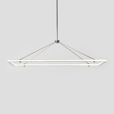 Halo Rectangle Pendant Light