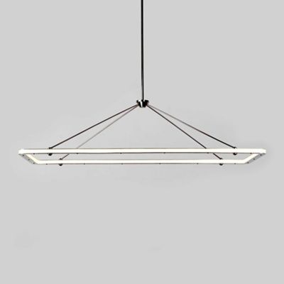 Halo Rectangle Pendant Light