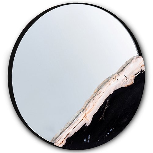 Relique Darby Round Mirror