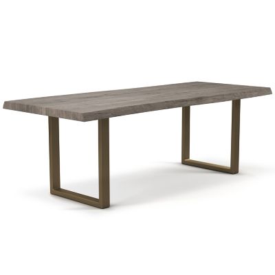 Brooks U-Base Rectangular Dining Table
