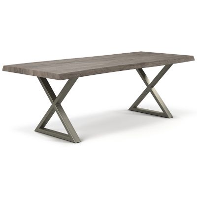 Brooks X-Base Rectangular Dining Table