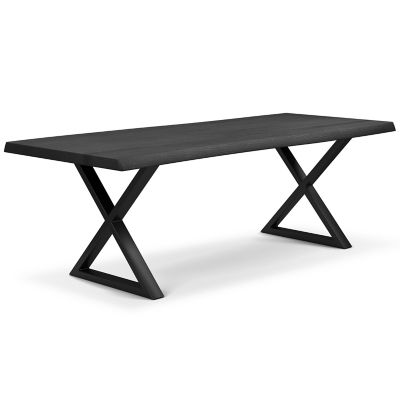Brooks X-Base Rectangular Dining Table