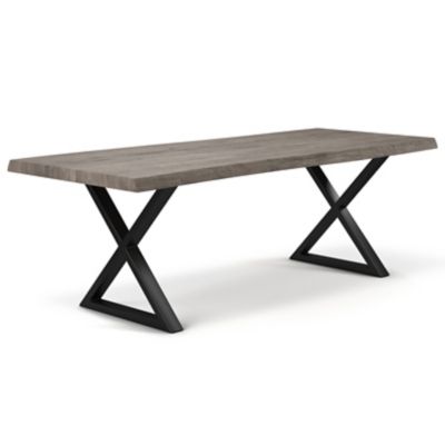 Brooks X-Base Rectangular Dining Table