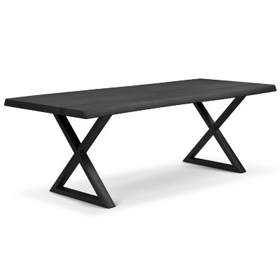 Brooks X-Base Rectangular Dining Table