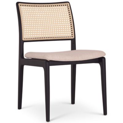 Modern Brazilian Charlotte Cane Side Chair