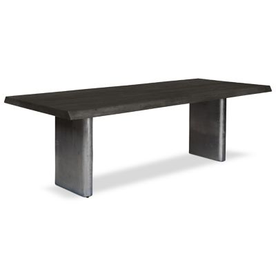 Brooks Cast Slab Base Dining Table