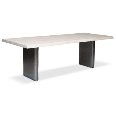 Brooks Cast Slab Base Dining Table