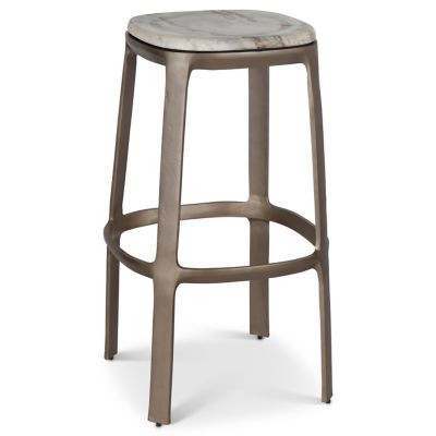 Marbelle Alfie Marble Bar/Counter Stool