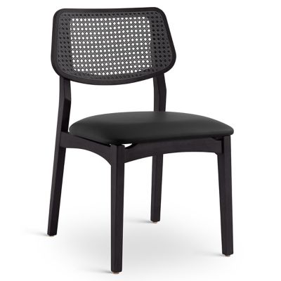 Modern Brazilian Beth Cane Side Chair