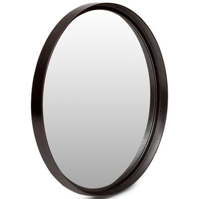 Elements Samar Round Mirror (Raw Bronze|Large) - OPEN BOX