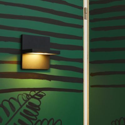 Shown in Black finish, lit