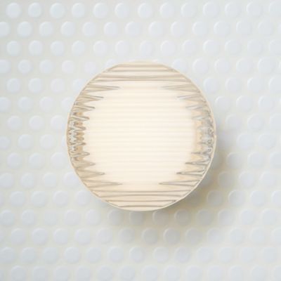 Shown in White finish, lit