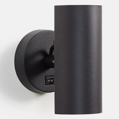 Brim Round Wall Sconce (Matte Black) - OPEN BOX