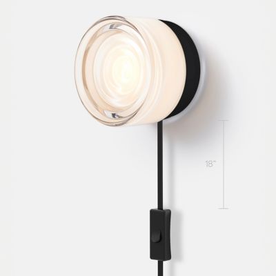 Ripple Corded LED Wall Sconce